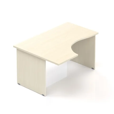 Ergonomický stůl V-line 160 x 100 cm, levý, Javor