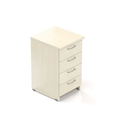 Kontejner V-line 50 x 47 cm - 4 zásuvky, javor