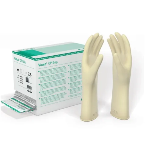 Rukavice latex VASCO OP GRIP nepudrované vel. 8