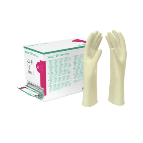 Rukavice latex VASCO Sensitive, sterilní, vel.6, 40párů