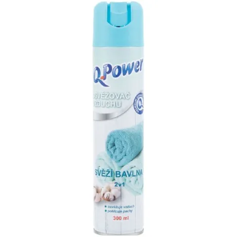 Osvěžovač Q-Power 300ml bavlna