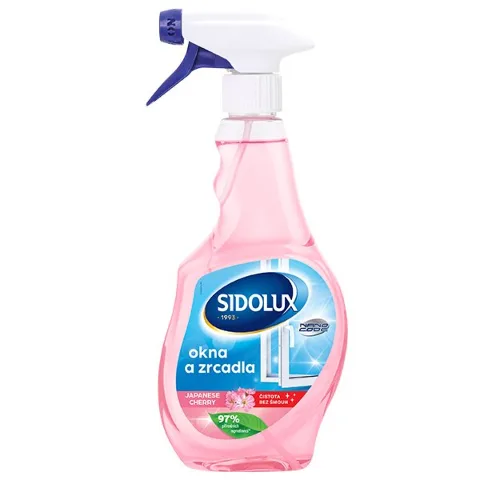 SIDOLUX WINDOW NANO CODE - JAPANESE CHERRY- čistič oken s NANO technologií 500 ml
