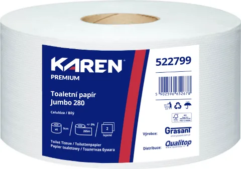 JUMBO MAXWHITE 280 2vrstvý celulóza, 6ks