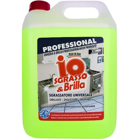 Koncentrovaný odmašťovač IO Sgrasso & Brilla 5l