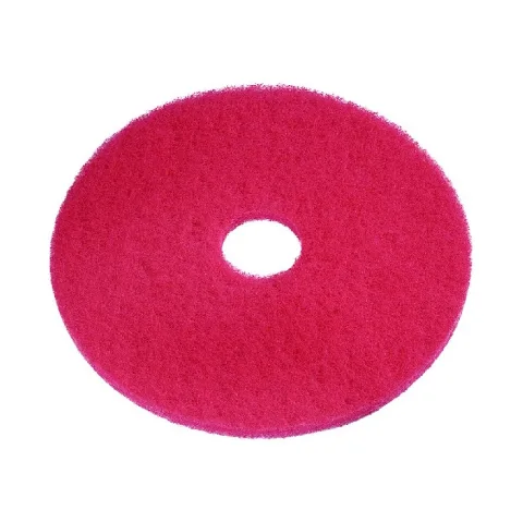 Pady kruhové strojní 17" (432 mm) červené 5ks