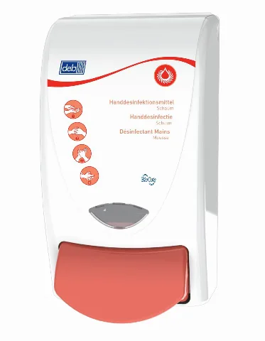 Dávkovač mýdla GLOBAL SANITISE červený 1 l