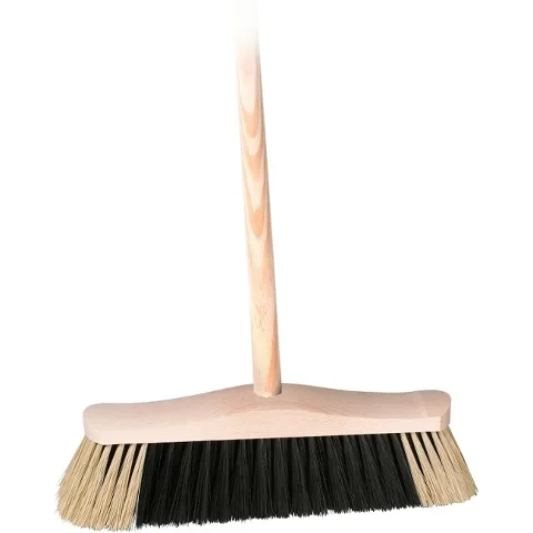 Smeták dřevěný 28cm + hůl 120 cm