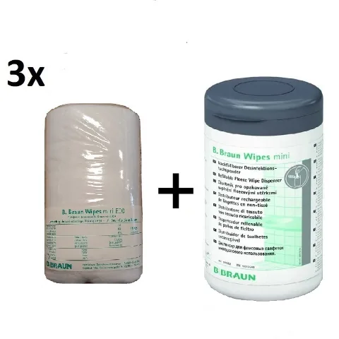 3x WIPES BB ECO MINI role + ZDARMA WIPES MINI dóza