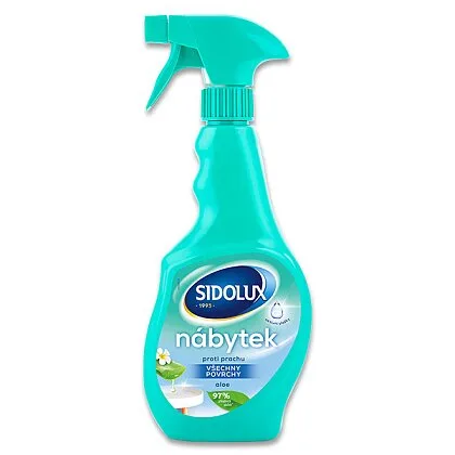 SIDOLUX  spray proti prachu s vůní ALOE VERA 400ml