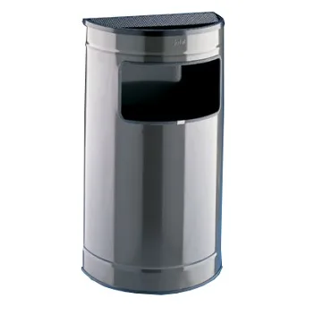 Venkovní odpadkový koš AL88201 INOX