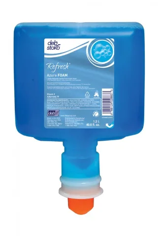 Luxusní pěnové tekuté mýdlo pro bezdotykový dávkovač TF DEB Azure Foam Wash 3x1,2l