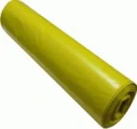 Pytel igelitový 55mikronů 70x110 žlutý 25ks