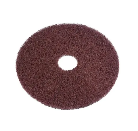 Pad kruhový strojní 17" (432 mm) hnědý 1ks