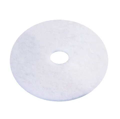 Pady kruhové strojní  17" (432 mm) bílé 5ks