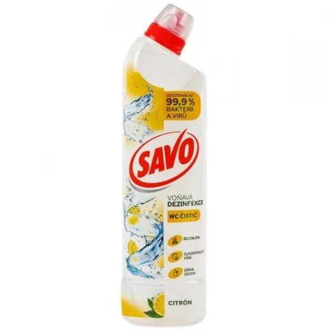 SAVO WC Citron na rez a vodní kámen 700ml