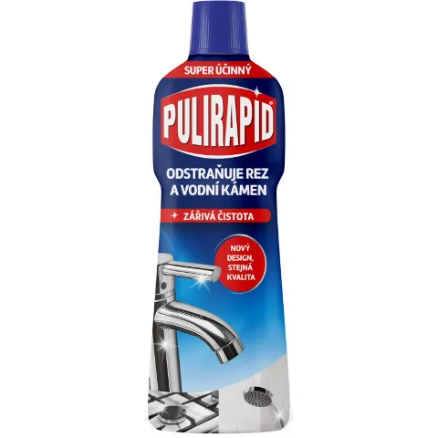 PULIRAPID na vápenaté usazeniny, rez a vodní kámen 750 ml